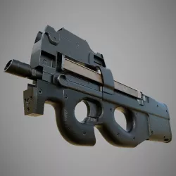 P90 SMG 3D model