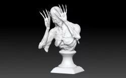 PANs LABYRINTH Pale man bust 3D model