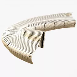 Parametric Bench Like Matthias Pliessnig 3D model