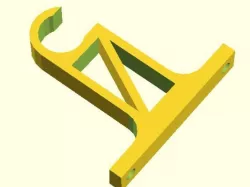 Parametric Pipe Hanger - fixed strengthening bar