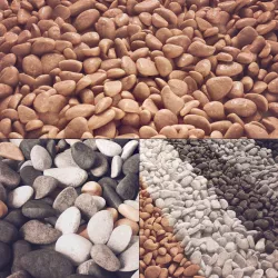 Pebble Low 3D model