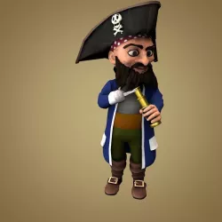 Pirate 3D model