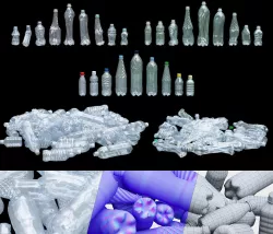 Plastic bottle Low-poly  3D model