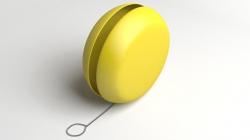Plastic Yo-yo 3D model