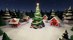 POLY Christmas Low-poly  3D model