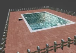 POOL MODELS 3D model
