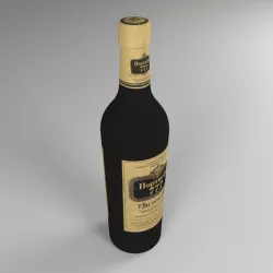 Portwine 777 bottle 3D model