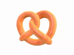 Pretzel 3D model