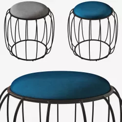 Puff Barrel 45x45 Cosmo 3D model