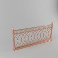 railing versache 3D model