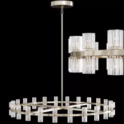 Restoration Hardware ARCACHON ROUND CHANDELIER 48 Nickel 3D model