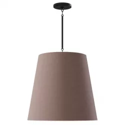 Restoration Hardware CICERO BARREL PENDANT 25 Brown 3D model
