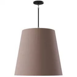 Restoration Hardware CICERO BARREL PENDANT 30 Brown 3D model