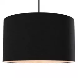 Restoration Hardware CICERO ROUND SHADE PENDANT 36 Black 3D model