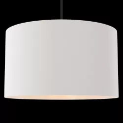 Restoration Hardware CICERO ROUND SHADE PENDANT 36 White 3D model