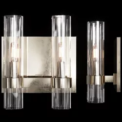 Restoration Hardware RAVELLE DOUBLE SCONCE Nickel 3D model
