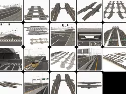 ROAD CITY 3D model