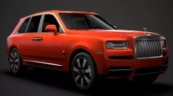 Rolls Royce Fux Orange Cullinan 2020 3D model