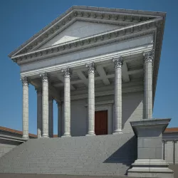 Roman Temple 3D model