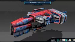 RTS Games - Mistral Frigate - Frigate Class IV Low-poly  3D model