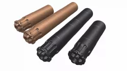 Rugged Obsidian 9mm Suppressor Low-poly  3D model