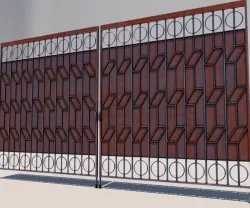 Rusty Gate 3D model