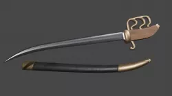 Sabre 3D model
