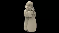 Santa clause 3d stl models for 3d printer artcam Programmes 3D model