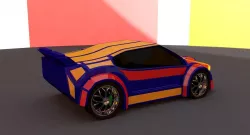 Sci Fi Car  3D model