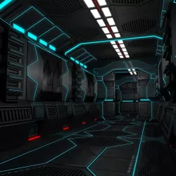 Sci Fi Corridor  3D model