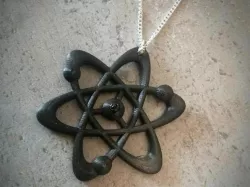 Science-themed necklace