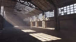 SHC Old Factory hall Low-poly  3D model