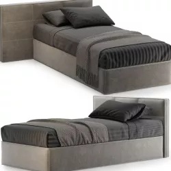 SINGLE BED 21 3D model