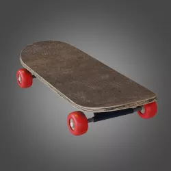 Skateboard - Pbr Game Ready Low-poly  3D model
