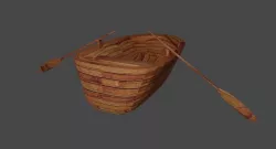 Small Boat 3D model