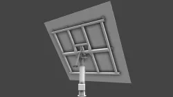 Solar collector 57 3D model