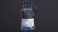 Soviet Astronaut Glove SOKOL-1 Low-poly  3D model