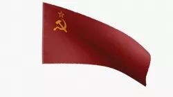 Soviet Union Flag Low-poly  3D model