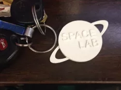 SpaceLab Keychain