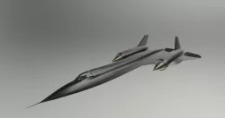 SR-71 Blackbird 3D model