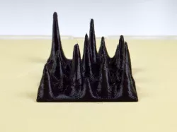 Stalagmites, on 123D Sculpt