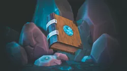 Stylized Magic Book Low-poly  3D model