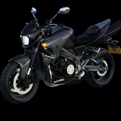 suzuki 2008 B King 3D model