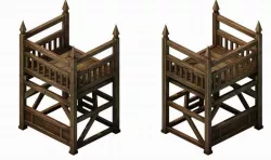 Tang Horse Racing Area - Lookout 01 3D model