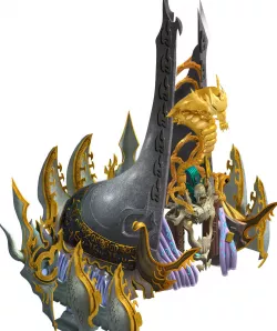 Tang Magic Palace - Dragon Palace 01 3D model