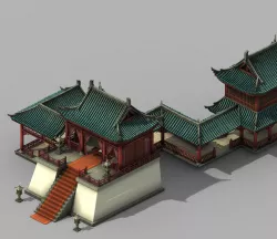 Tang War Corps - Lu station 1 3D model