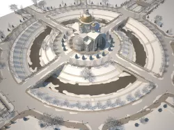 Temple   3D model
