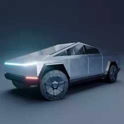 Tesla Cybertruck 3D model