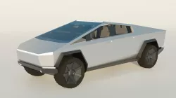 Tesla Cybertruck Low-poly  3D model