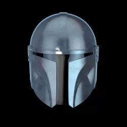 The mandalorian helmet 3D model